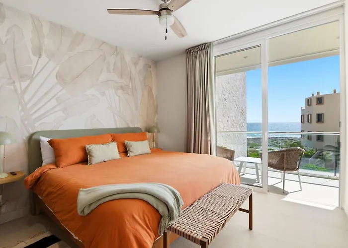 Apartment Ocean View Haven Walk To Private Rooftop Terrace *